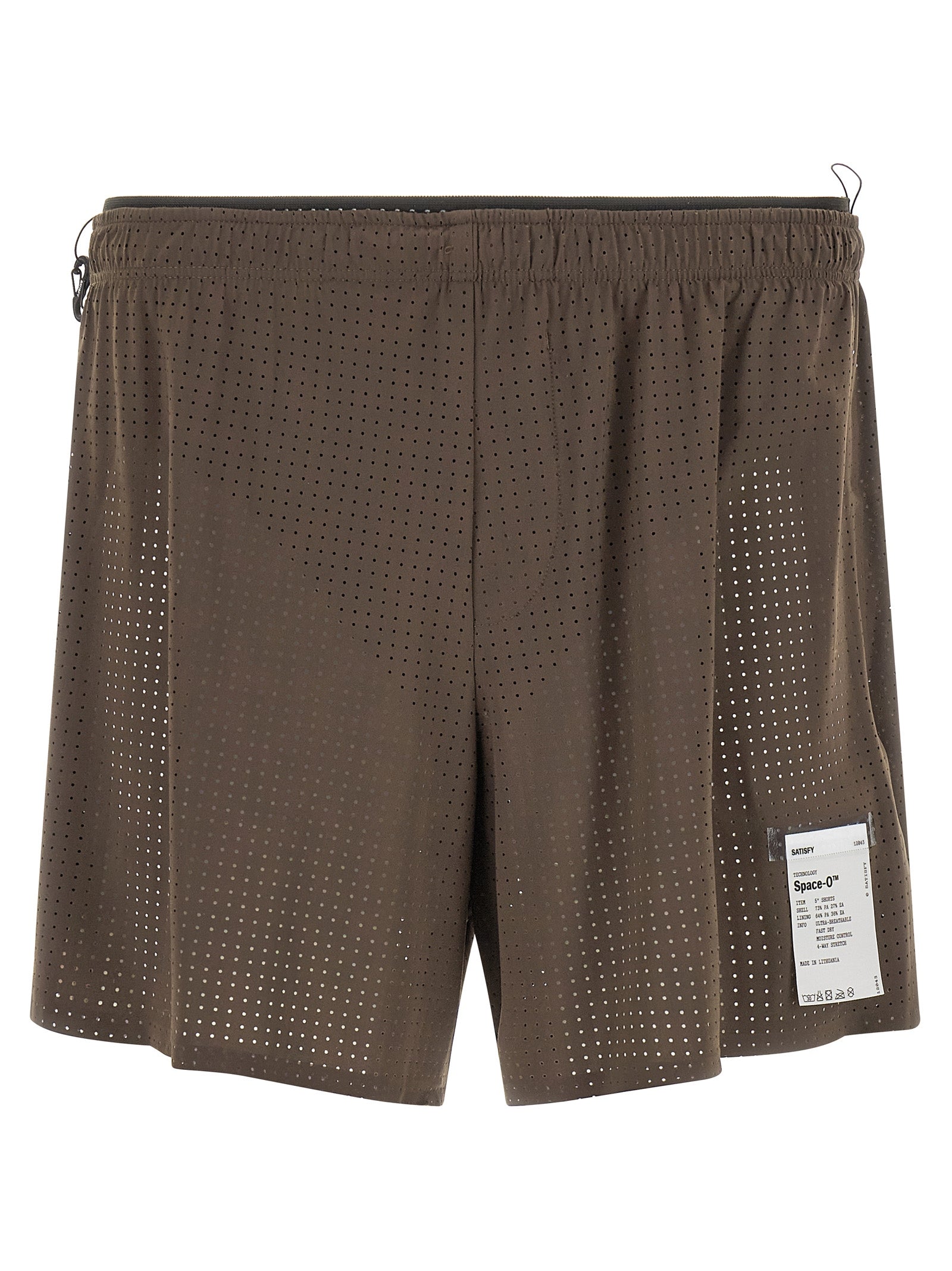 Gray Polyamide Bermuda Shorts