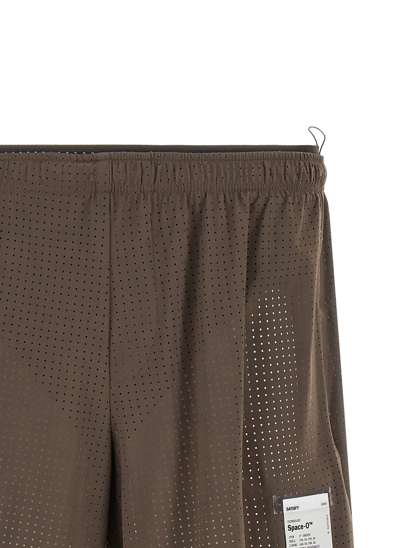 Gray Polyamide Bermuda Shorts