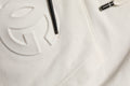 White Logo Hooded PulloverSweatshirt Sweater