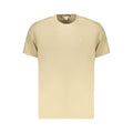 Beige Cotton Men's T-Shirt