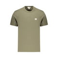 Green Cotton Men's T-Shirt