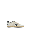 White Calf Leather Bos Taurus Athletic Sneakers