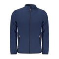 Blue Polyester Men's Sweatshirt