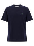 Blue Cotton T-Shirt