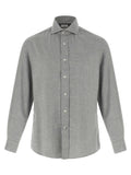 Gray Cotton Blouse