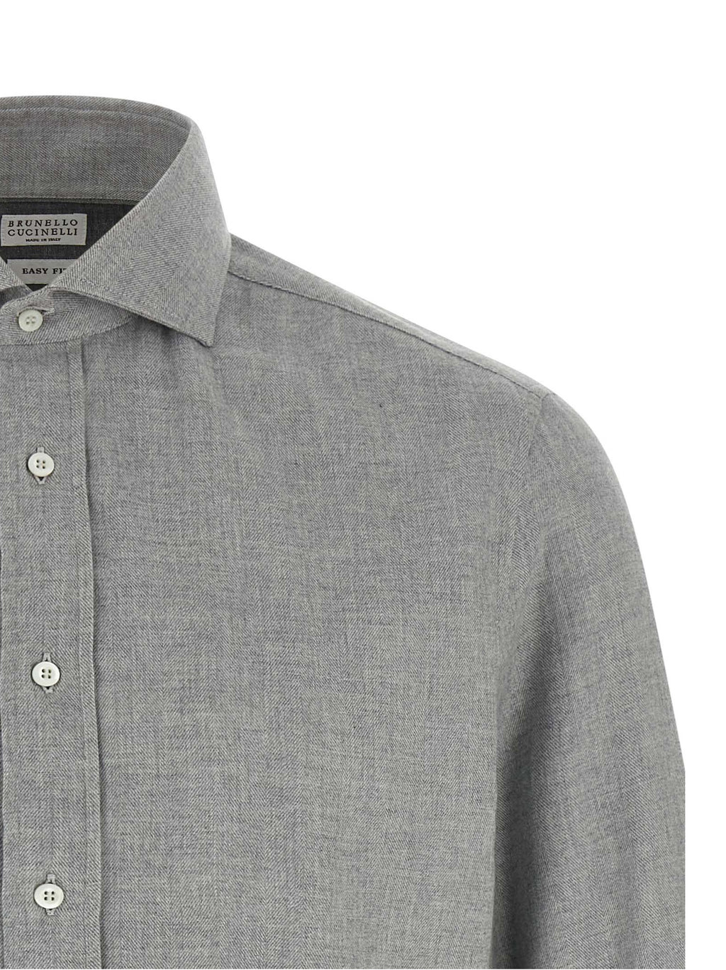 Gray Cotton Blouse