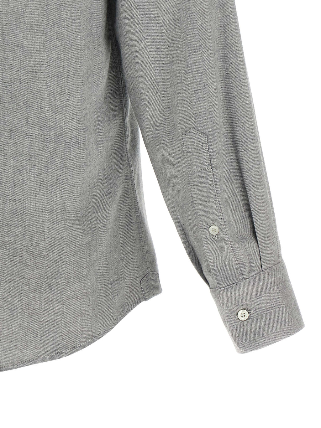 Gray Cotton Blouse