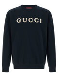 Blue Cotton Sweatshirt