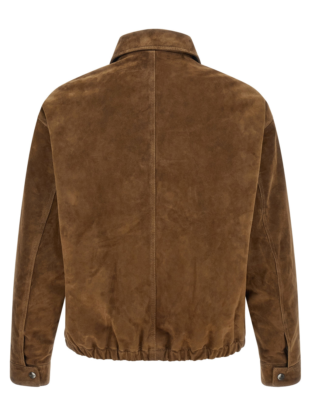 Brown Calfskin Leather Jacket