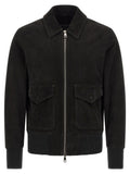 Black Lamb Leather Leather Jacket