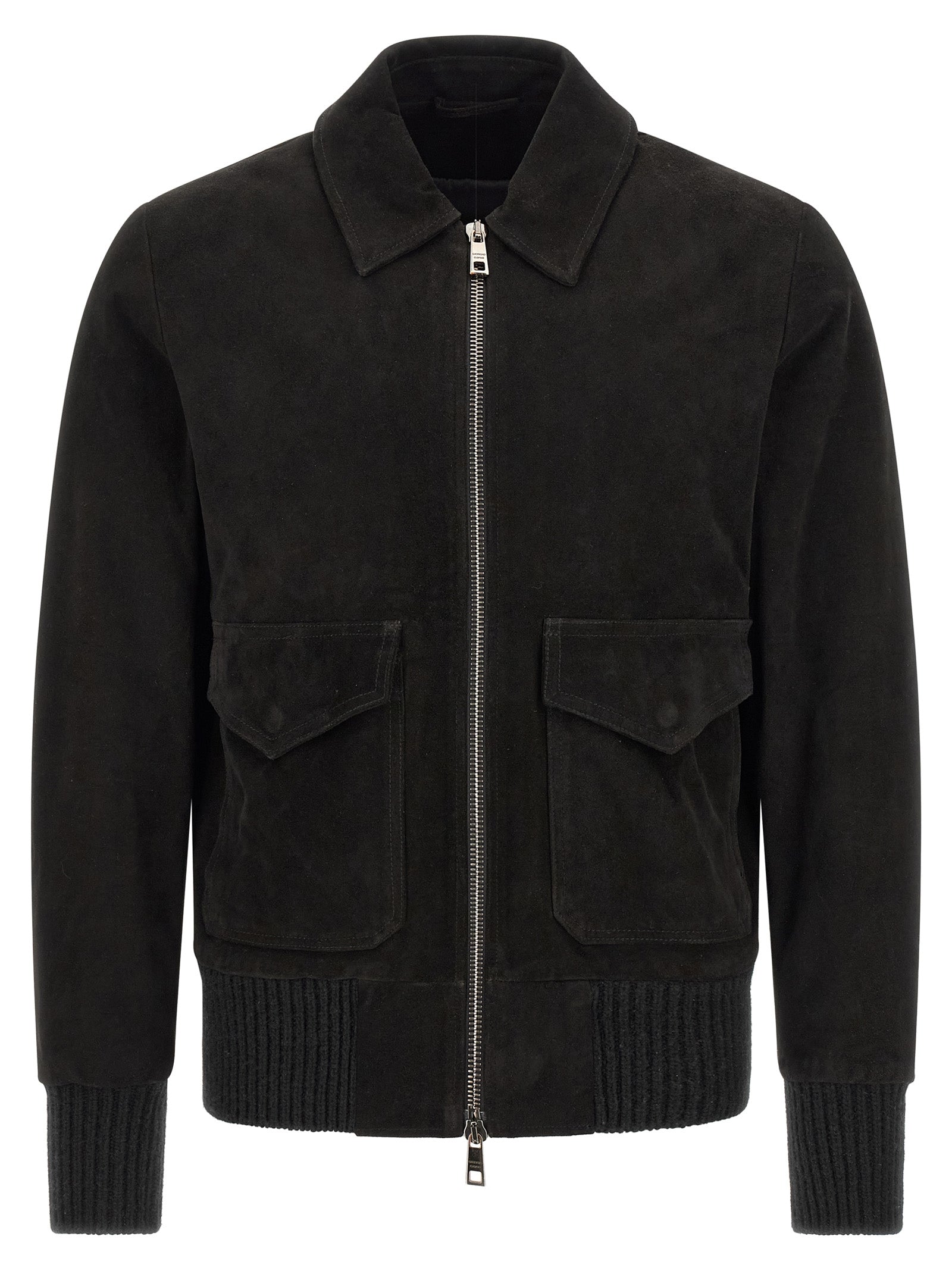 Black Lamb Leather Leather Jacket