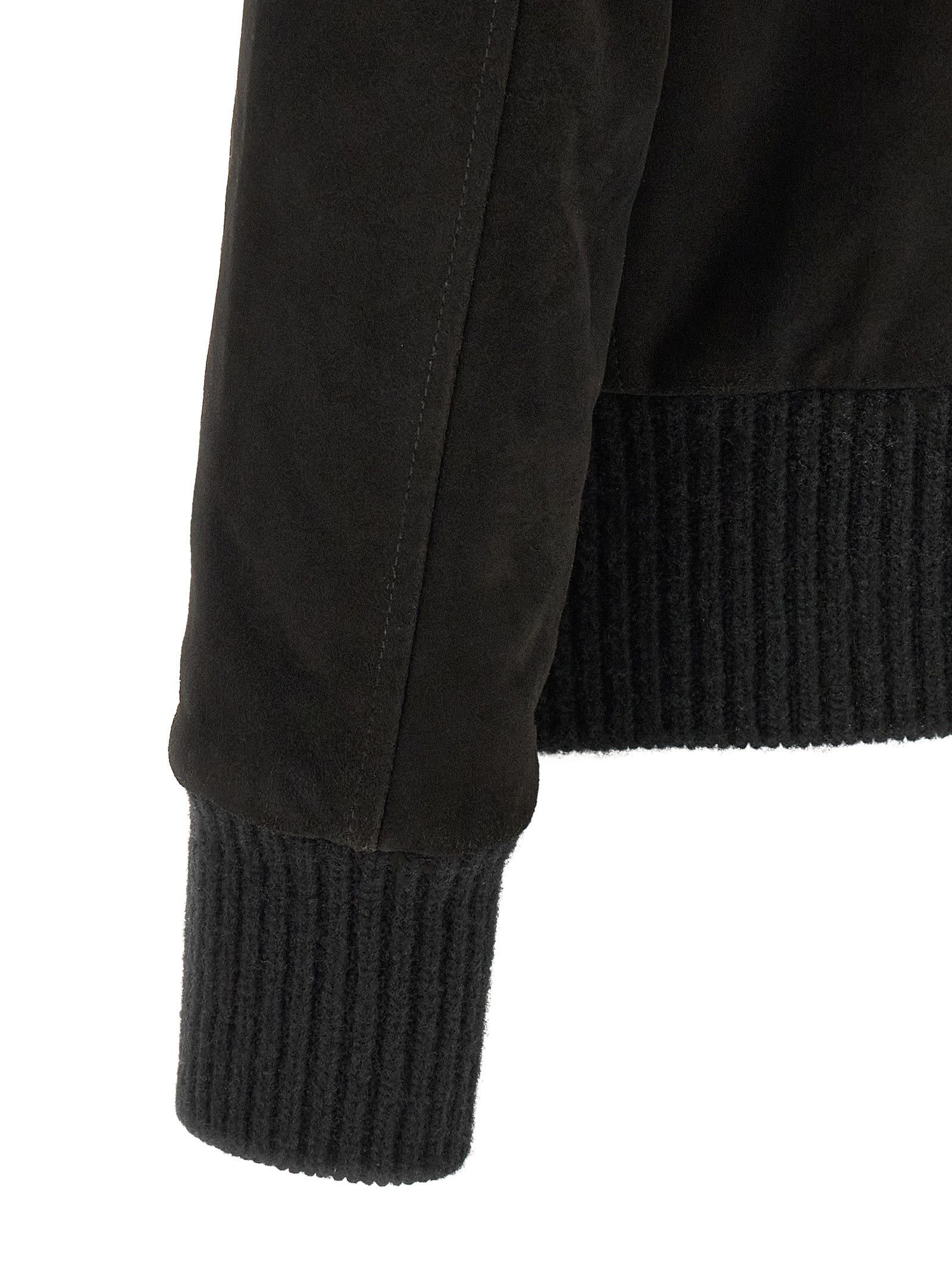 Black Lamb Leather Leather Jacket