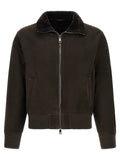 Brown Lamb Leather Leather Jacket
