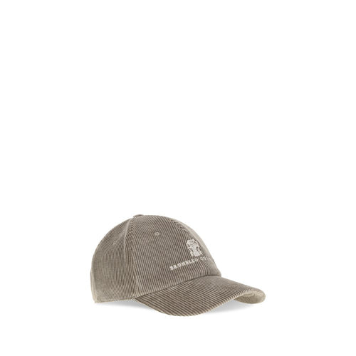 Beige Cotton Cap (Baseball Hat)