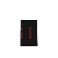 Black Virgin Wool Foulard