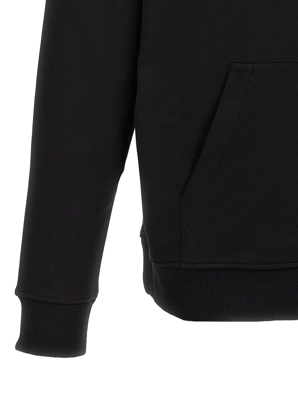 Black Cotton Sweatshirt