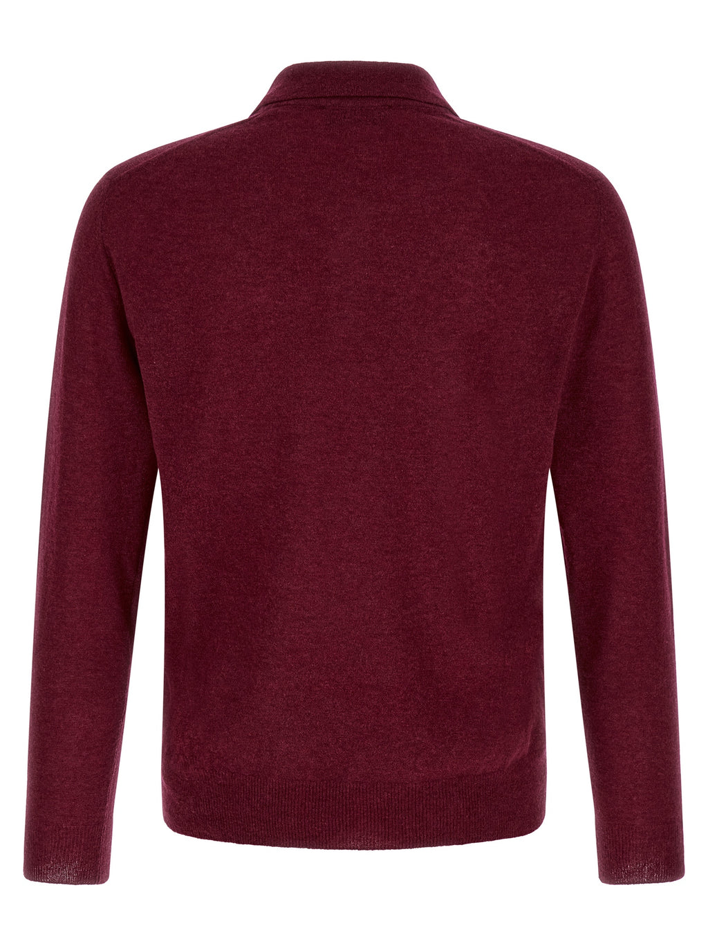 Bordeaux Cashmere Polo Shirt