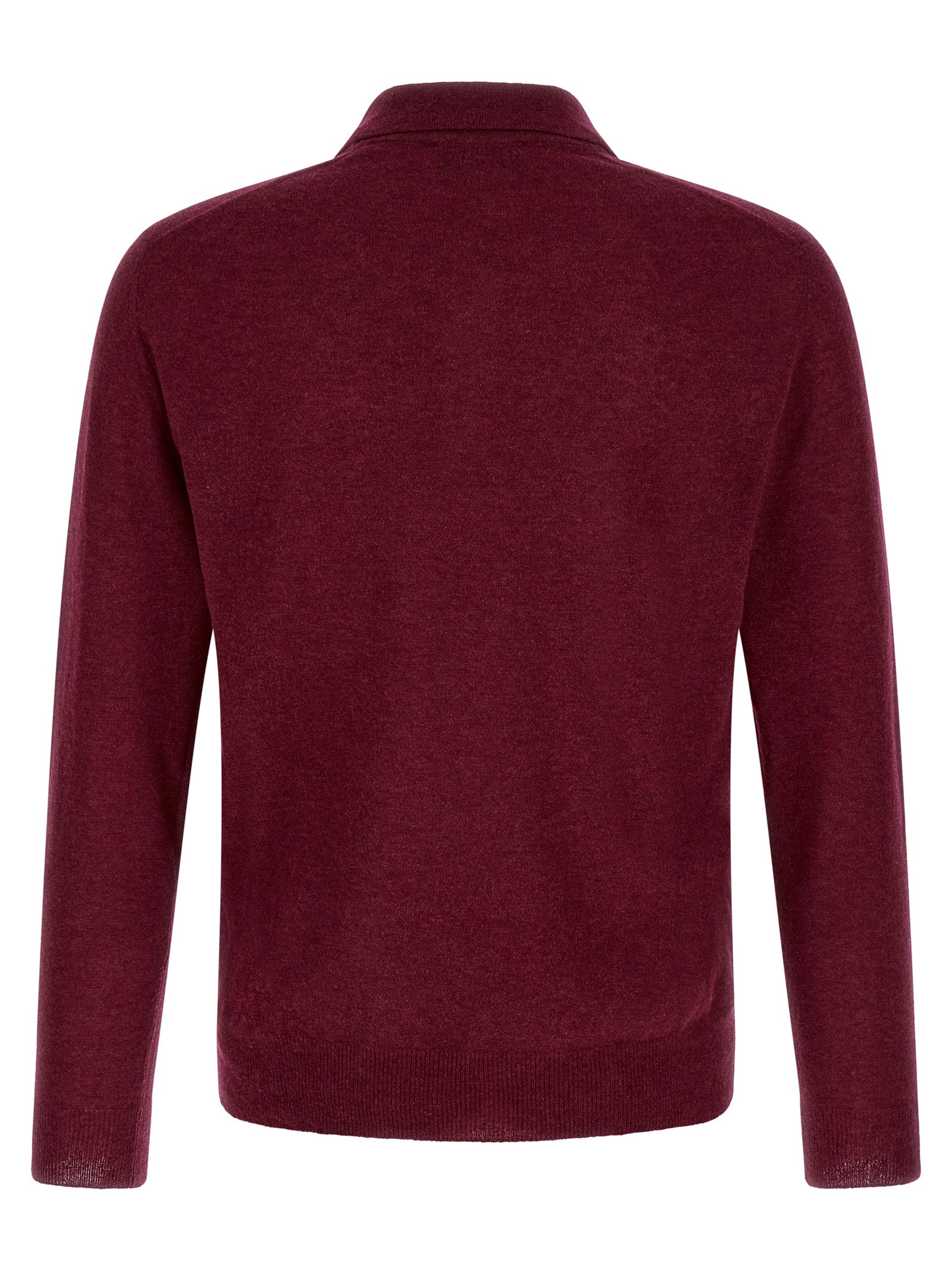 Bordeaux Cashmere Polo Shirt