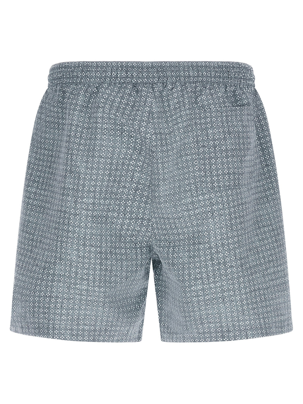 Blue Polyester Swim Shorts
