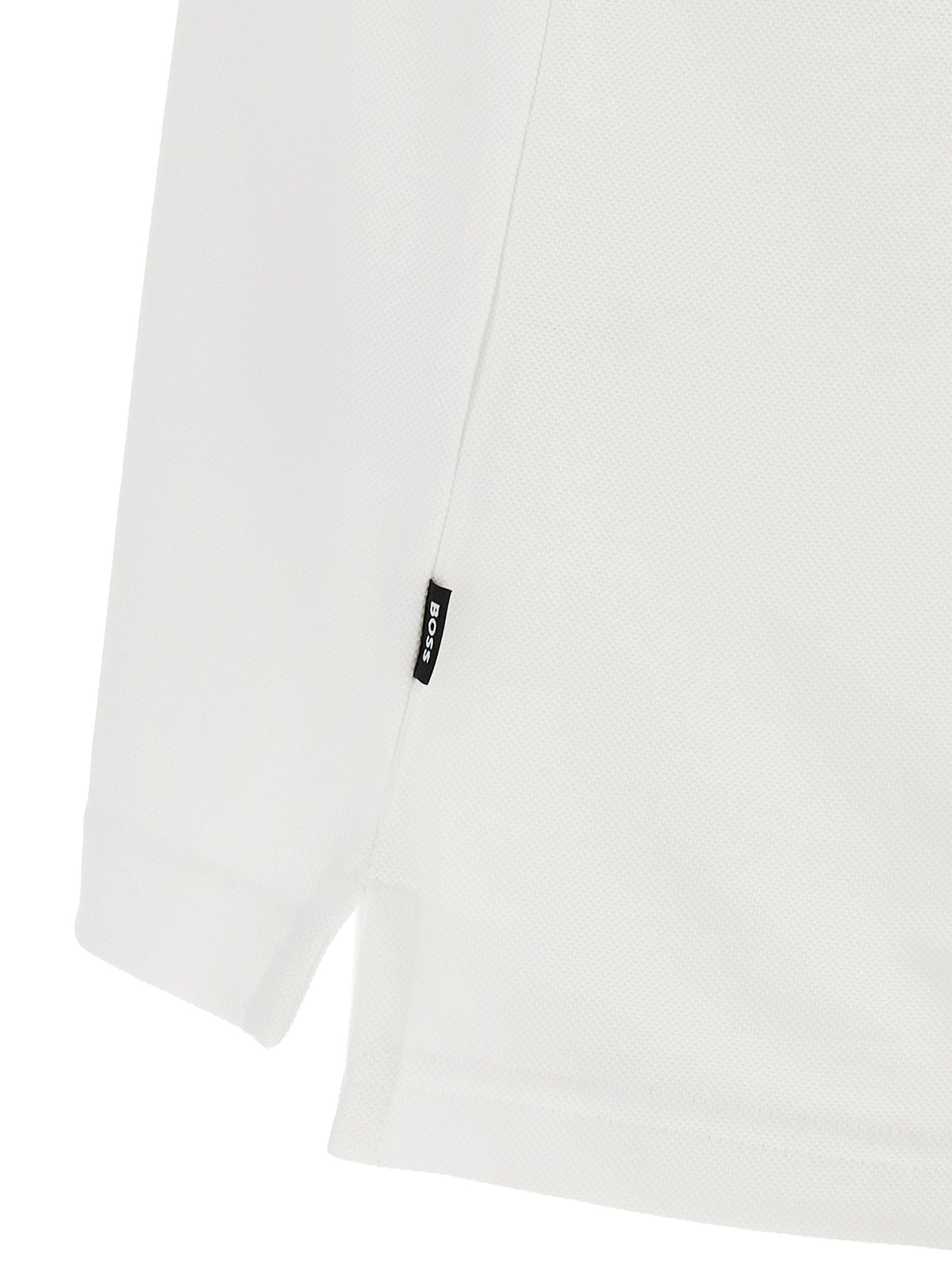 White Cotton Polo Shirt