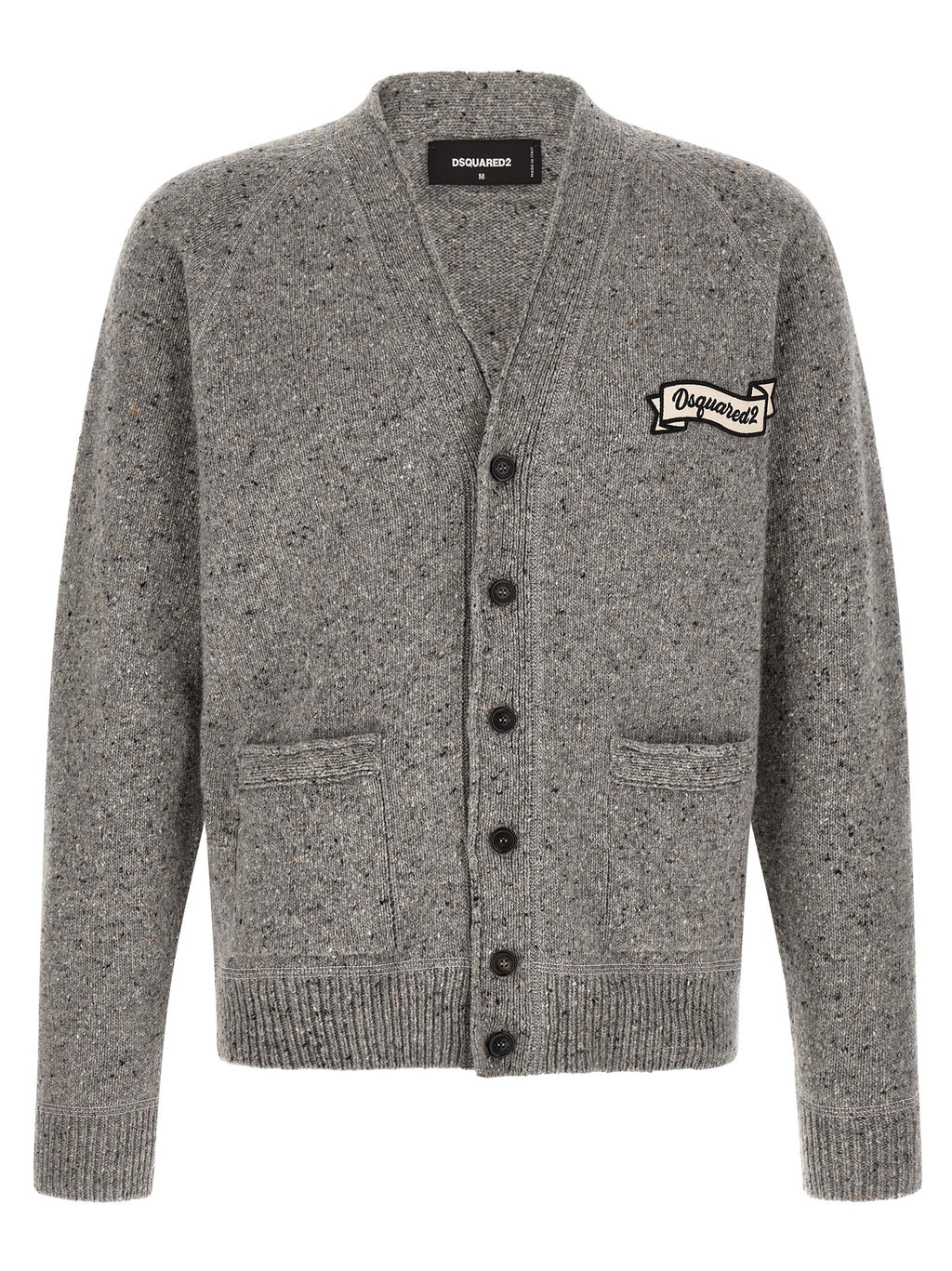Gray Wool Cardigan