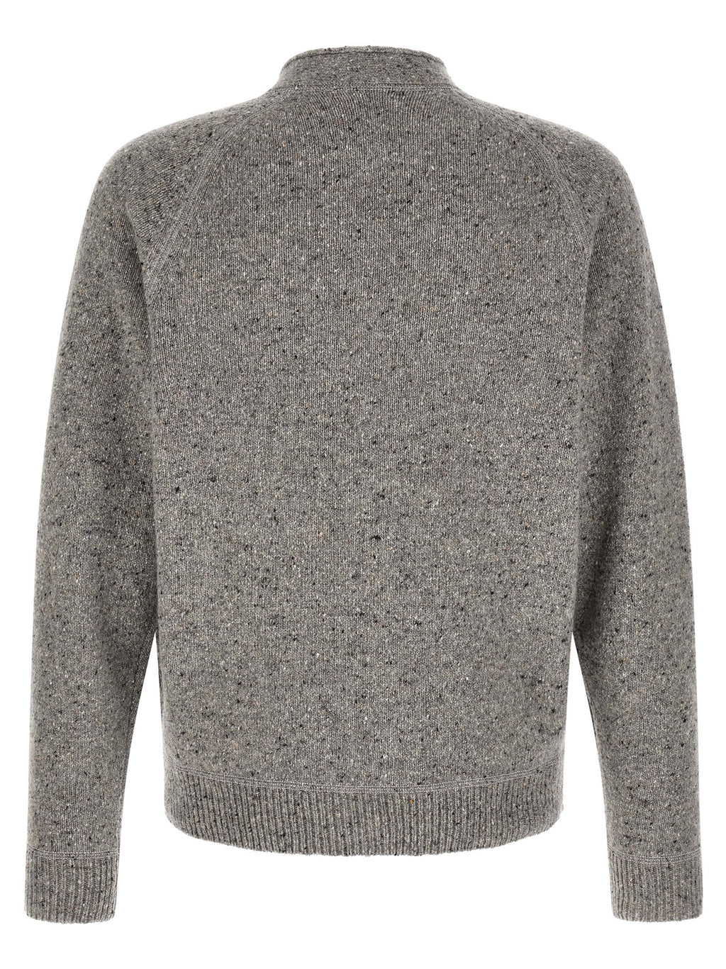 Gray Wool Cardigan