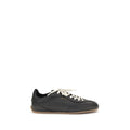 Black Calf Leather Bos Taurus Athletic Sneakers