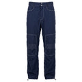 Blue Polyamide Men Pants