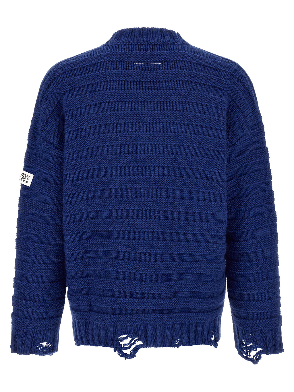 Blue Virgin Wool Cardigan