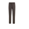 Brown Viscose Dress Pants