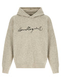 Gray Wool Cardigan