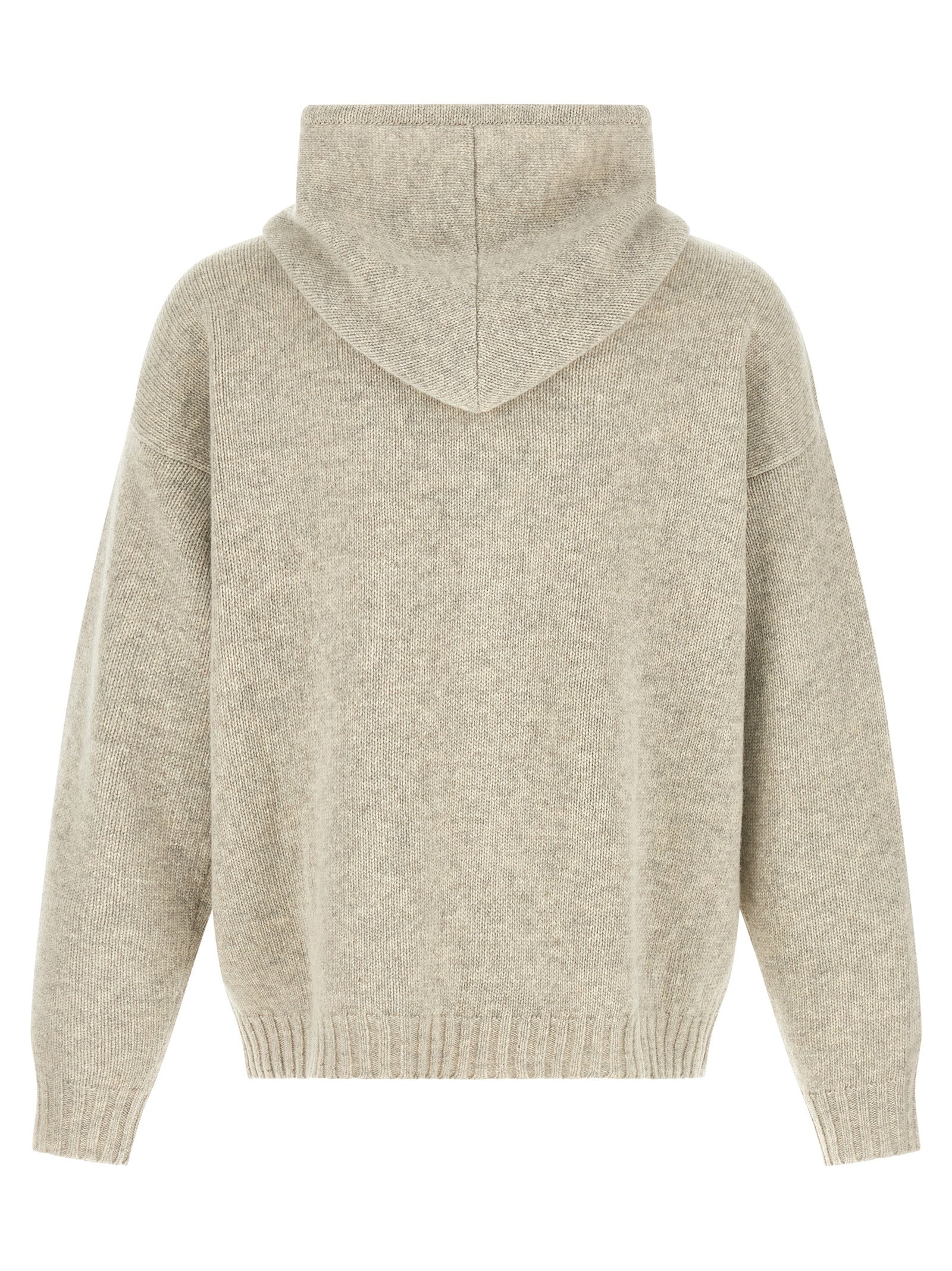 Gray Wool Cardigan