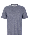 Blue Linen T-Shirt