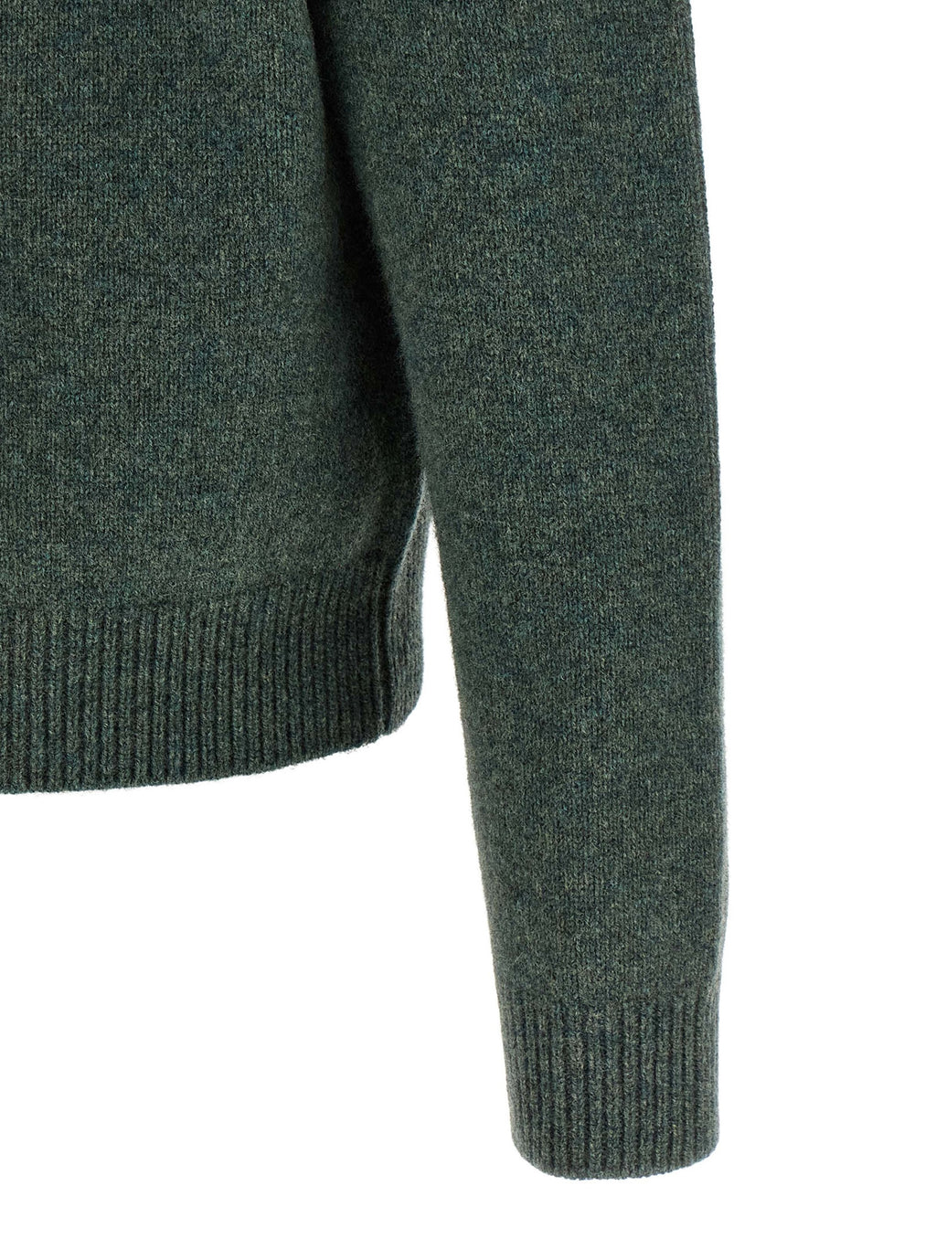 Bicolor Wool Cardigan