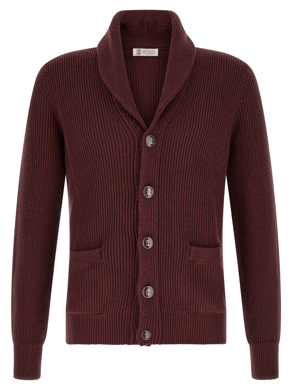 Bordeaux Cotton Cardigan