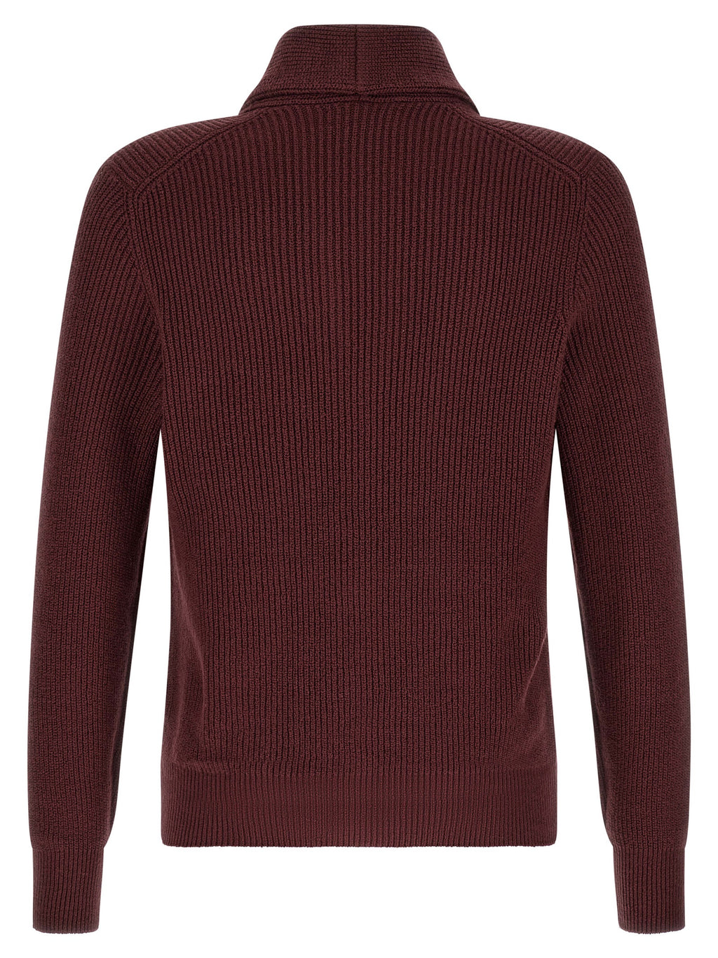 Bordeaux Cotton Cardigan