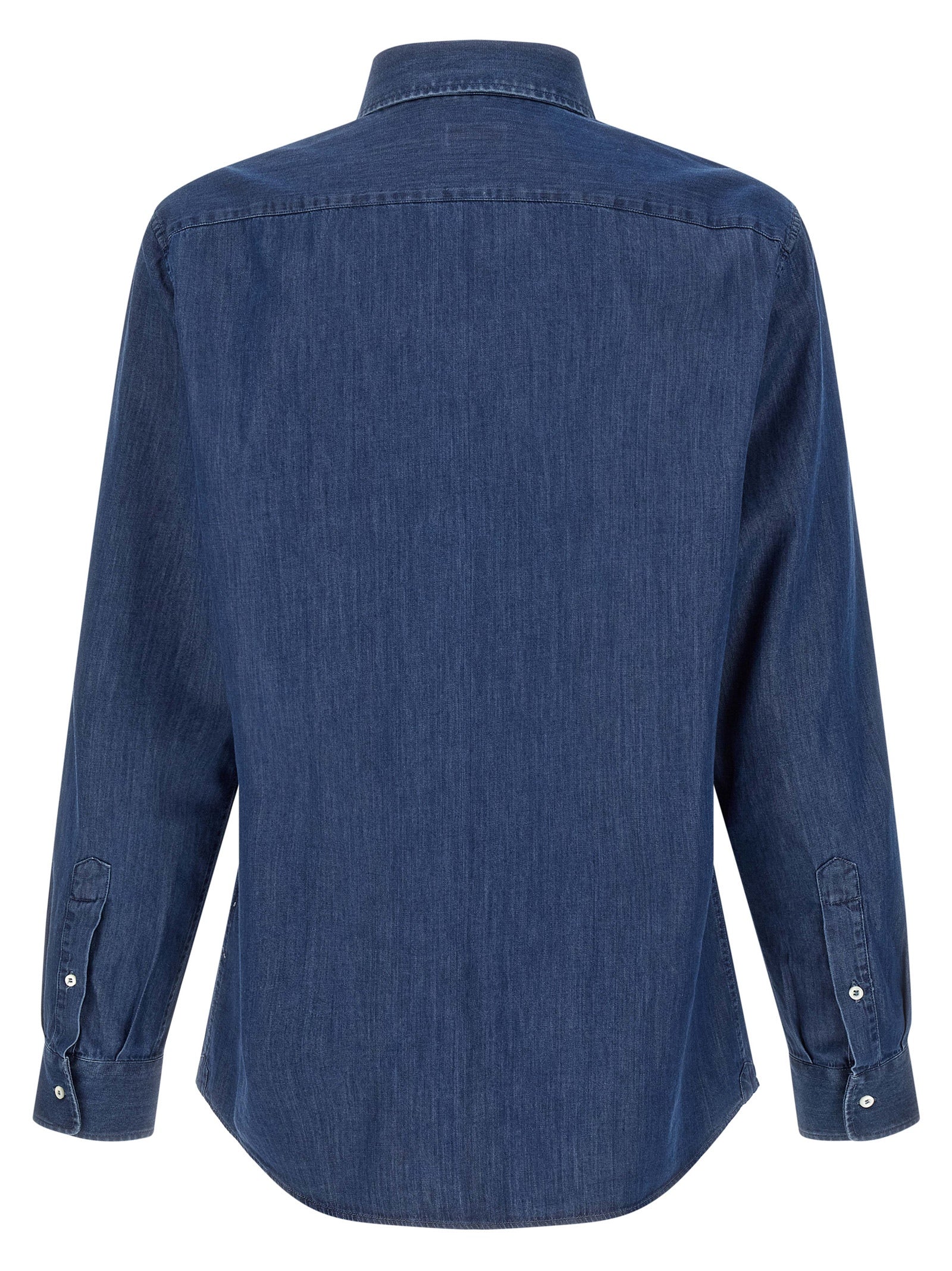Blue Cotton Blouse