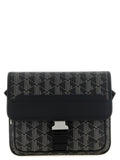 Black Pvc Crossbody Bag