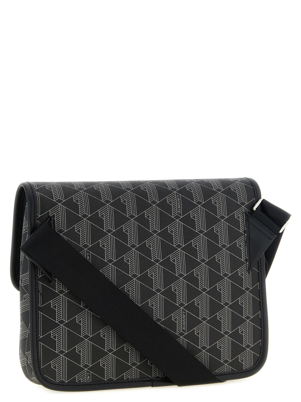 Black Pvc Crossbody Bag
