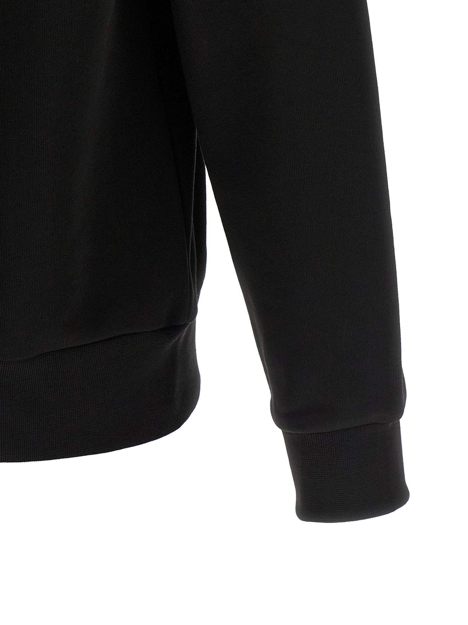 Black Cotton Sweatshirt