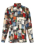 Multicolor Silk Blouse