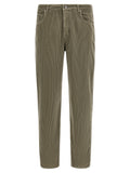 Bicolor Cotton Casual Pants