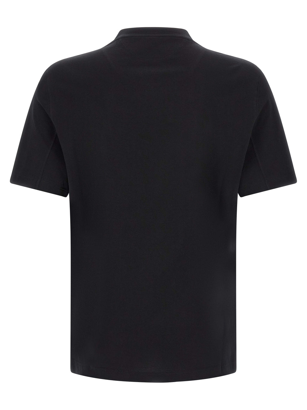 Black Cotton T-Shirt