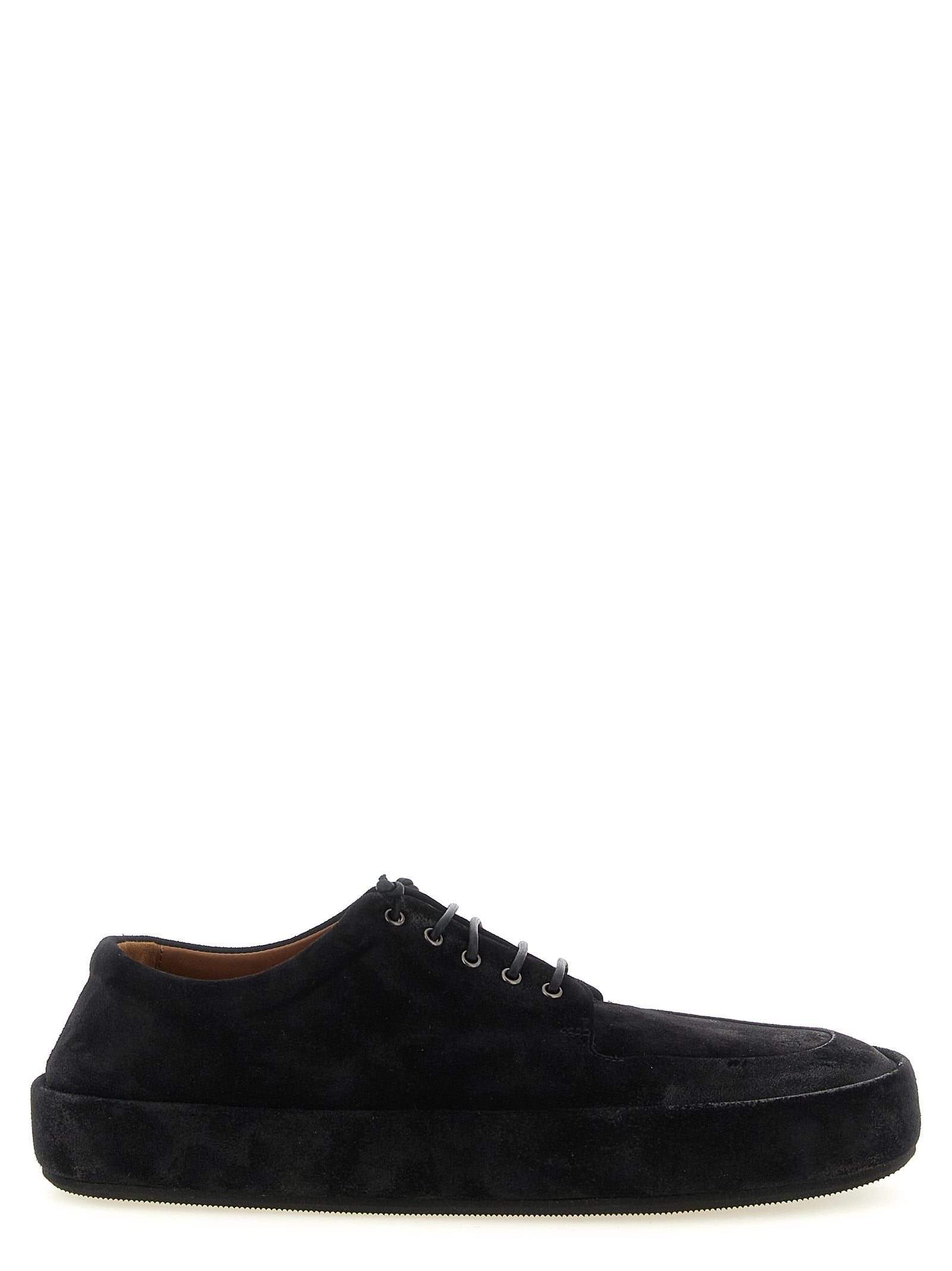 Black Calfskin Oxfords And Derbies