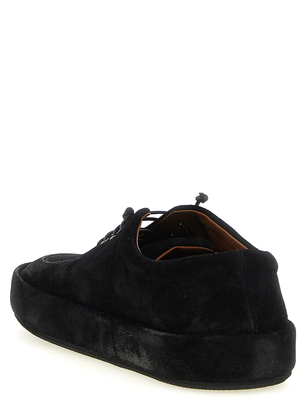 Black Calfskin Oxfords And Derbies