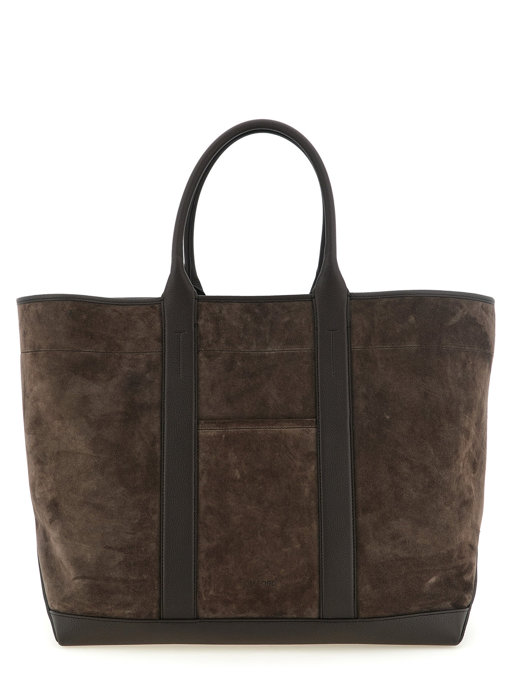Brown Calfskin Tote Bag