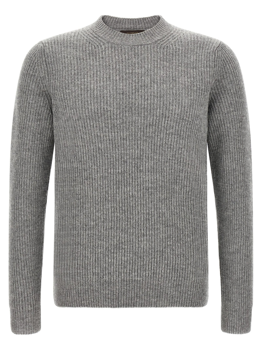 Gray Virgin Wool Cardigan