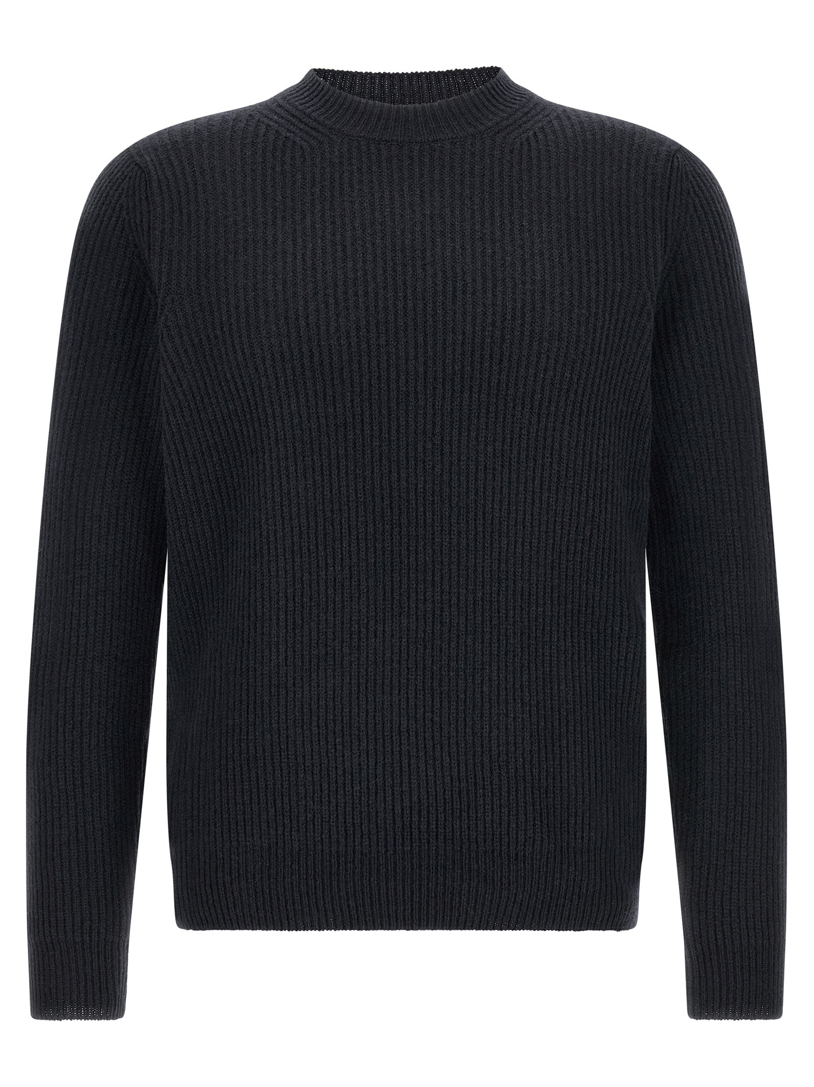 Blue Virgin Wool Cardigan