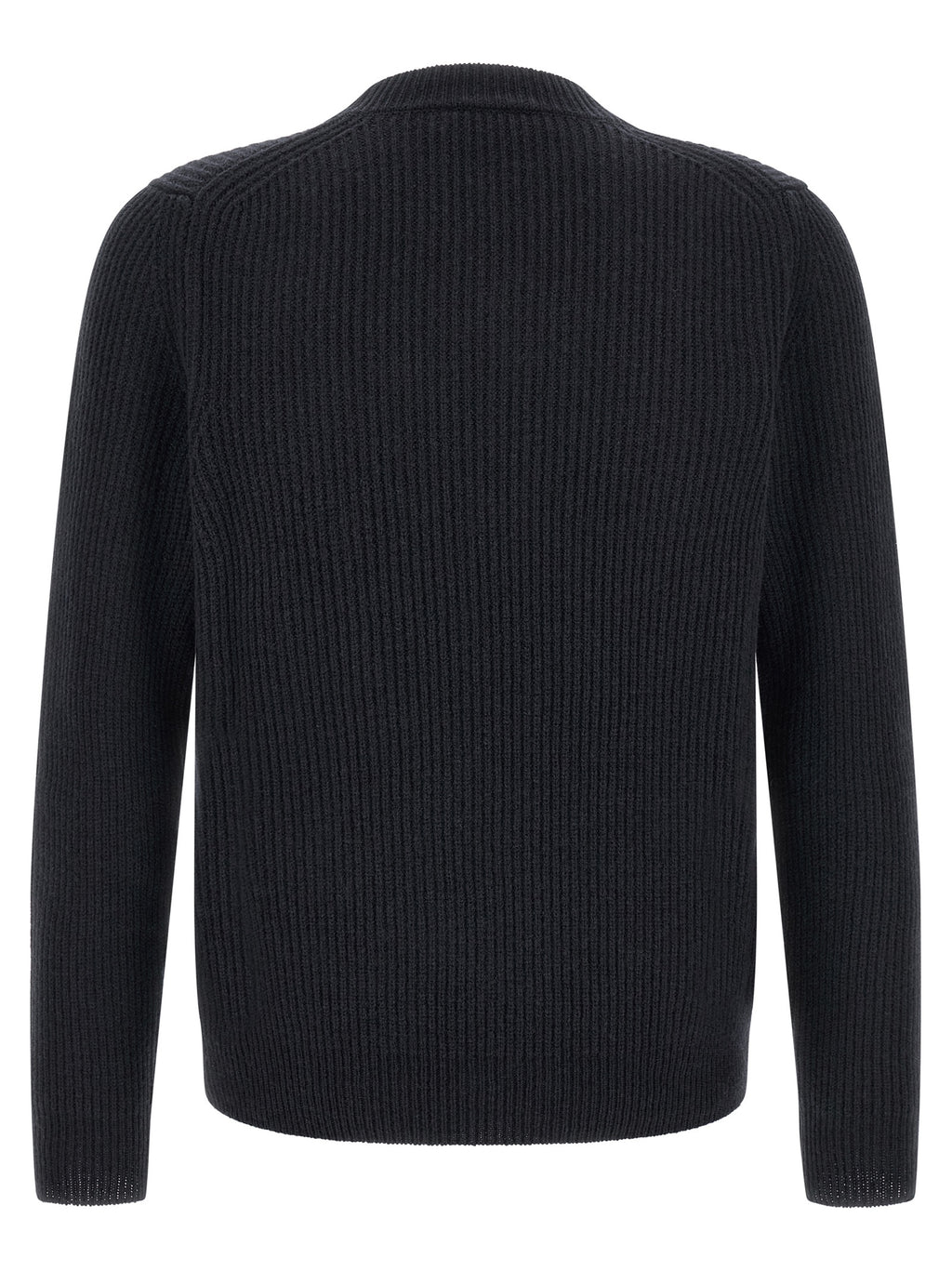 Blue Virgin Wool Cardigan