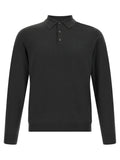 Bicolor Virgin Wool Polo Shirt
